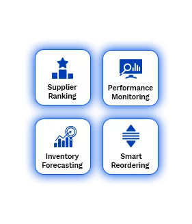 Supply Chain and Procurement icons